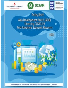 Policy Brief: ADB Financing Covid-19 Post-Pandemic Economic Recovery 2023